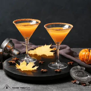 Pumpkin Spice Apple Martini