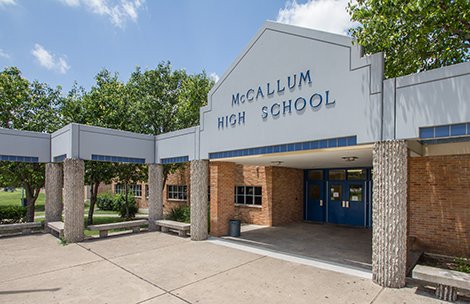 McCallum High School in Austin, Texas