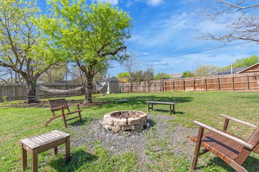 Backyard — Fire Pit