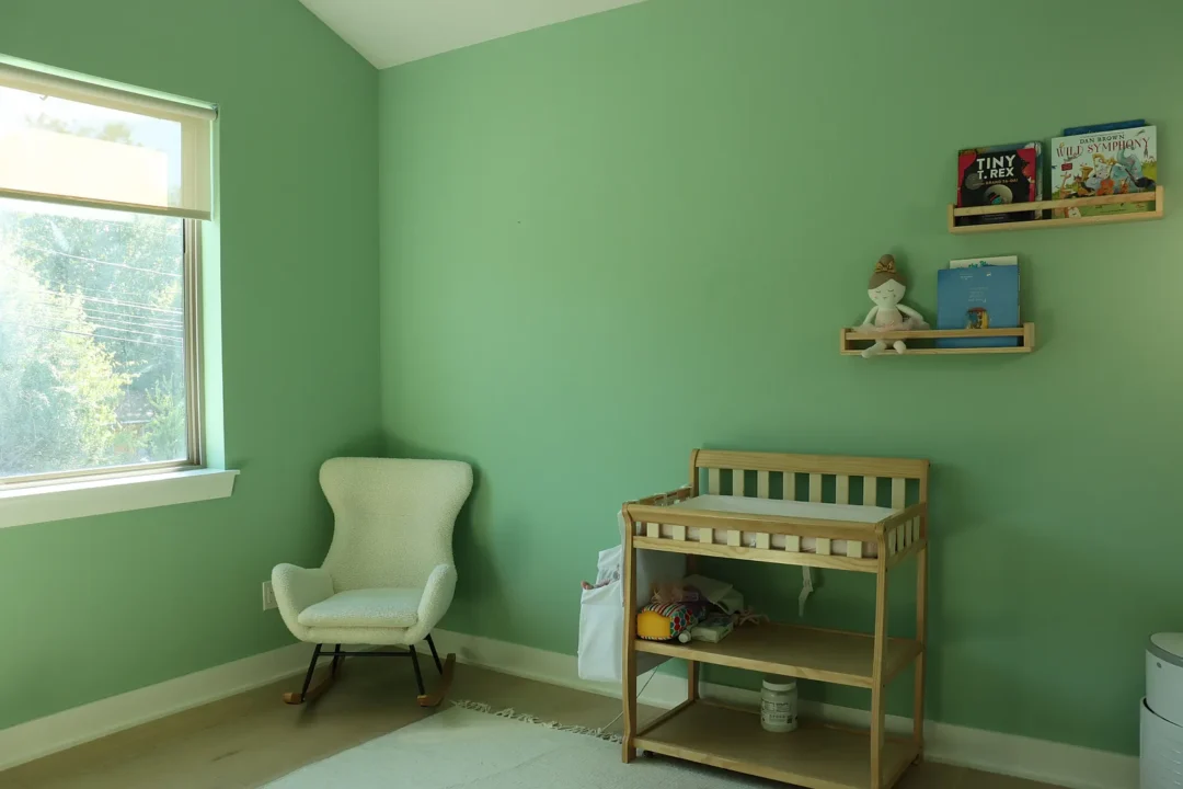Junior suite nursery staging alternate view
