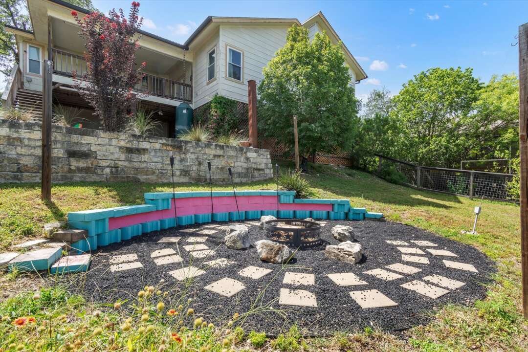 Backyard gathering space