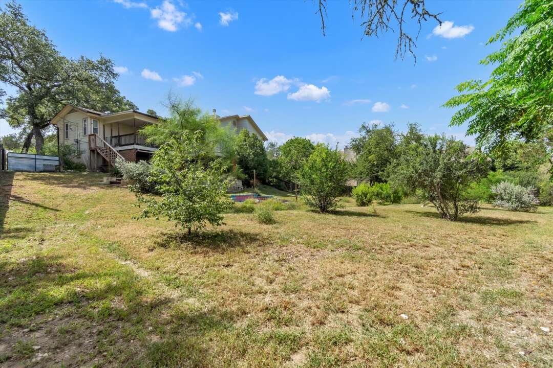 Open yard space with room to expand