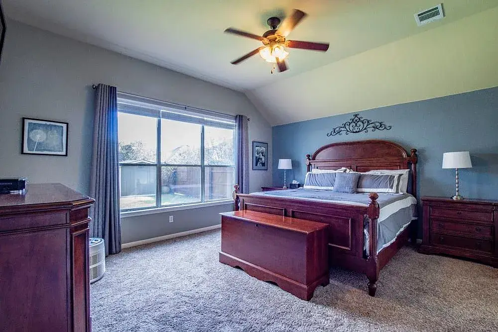 Primary bedroom at 13817 Glen Mark Dr