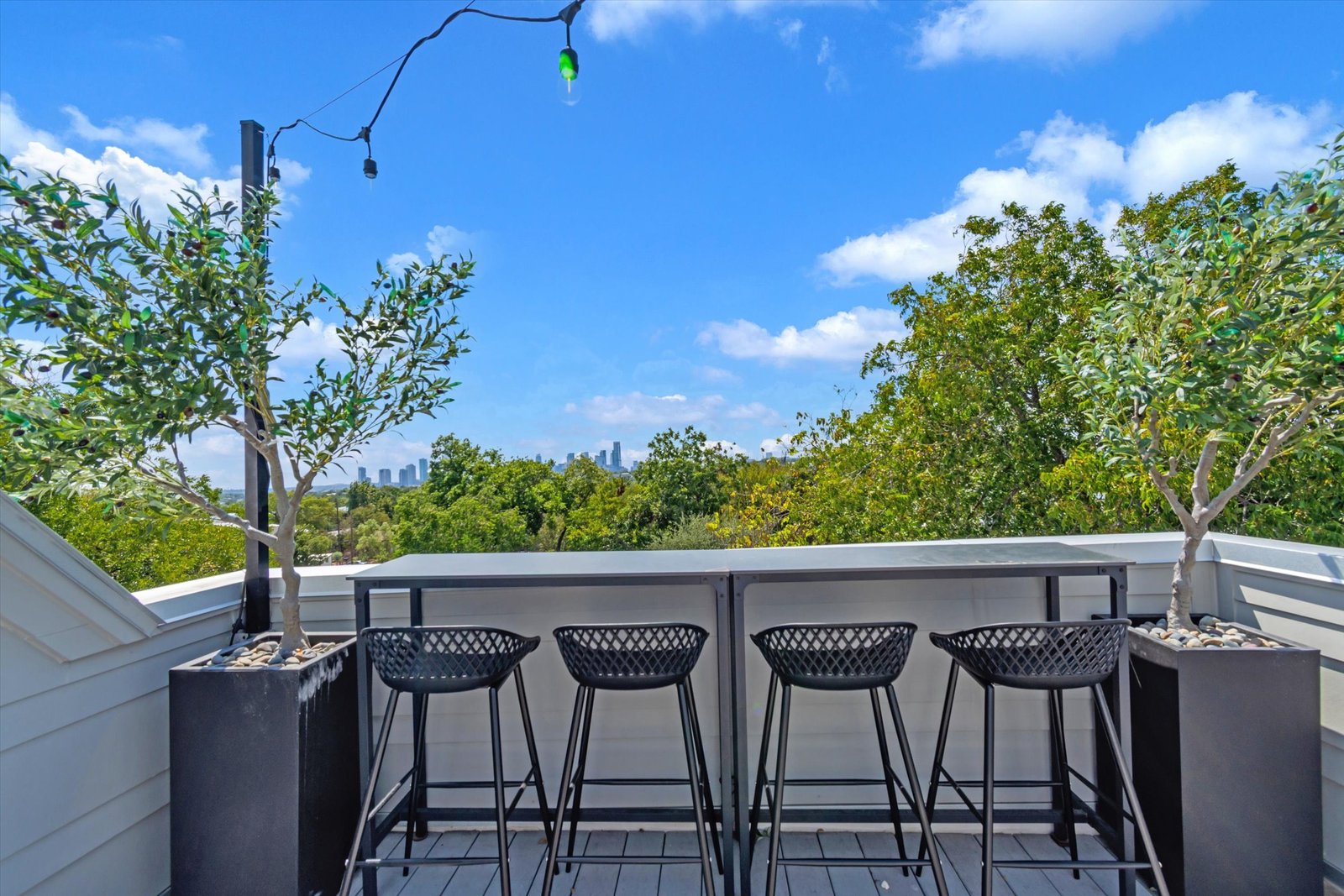 Bar Rail & Stools — 3010 East 18½ St