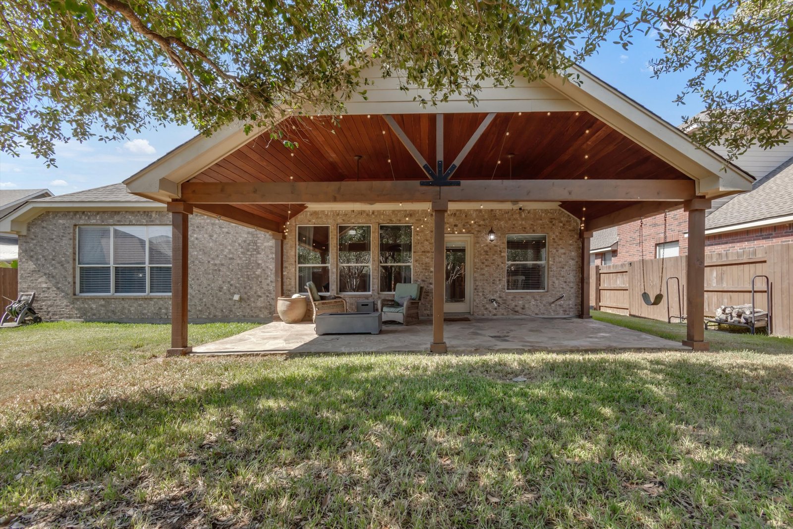 Rear Exterior at 13817 Glen Mark Dr