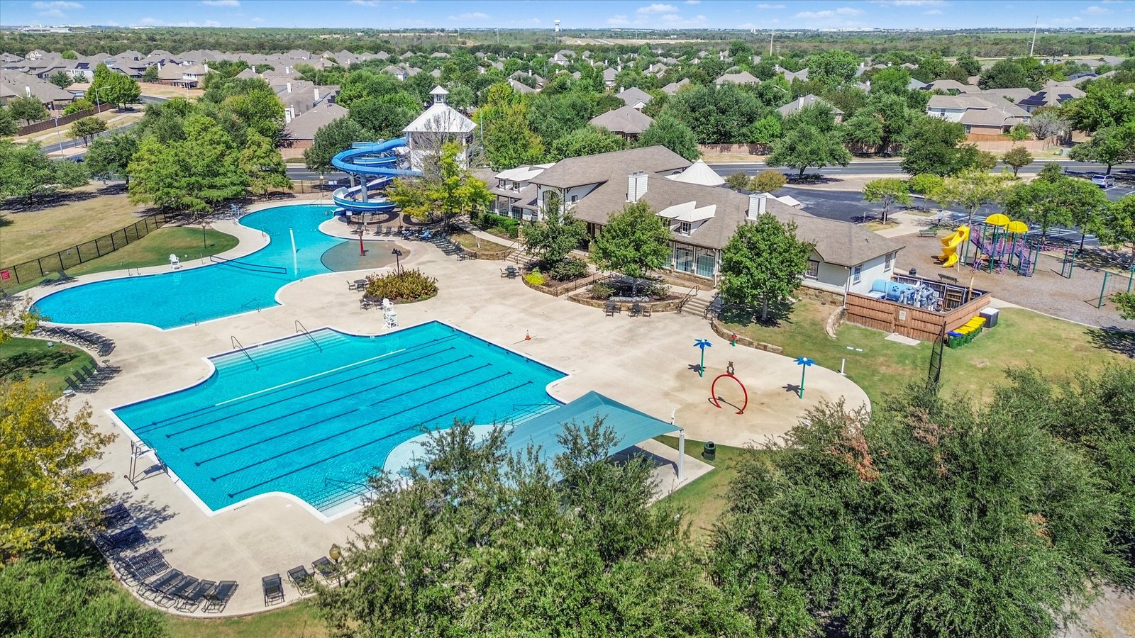 Community Pool at 13817 Glen Mark Dr