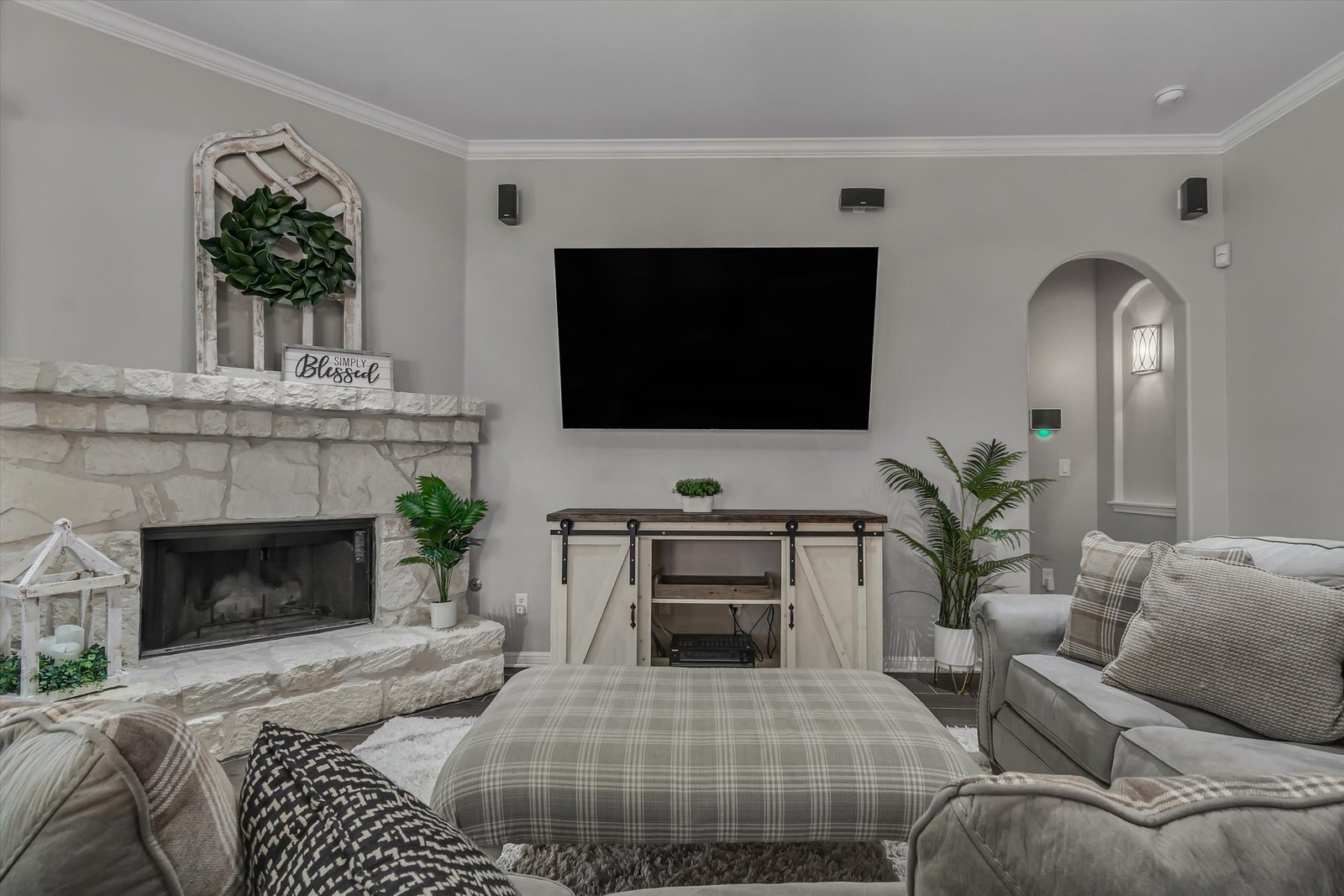 Living Room at 13817 Glen Mark Dr