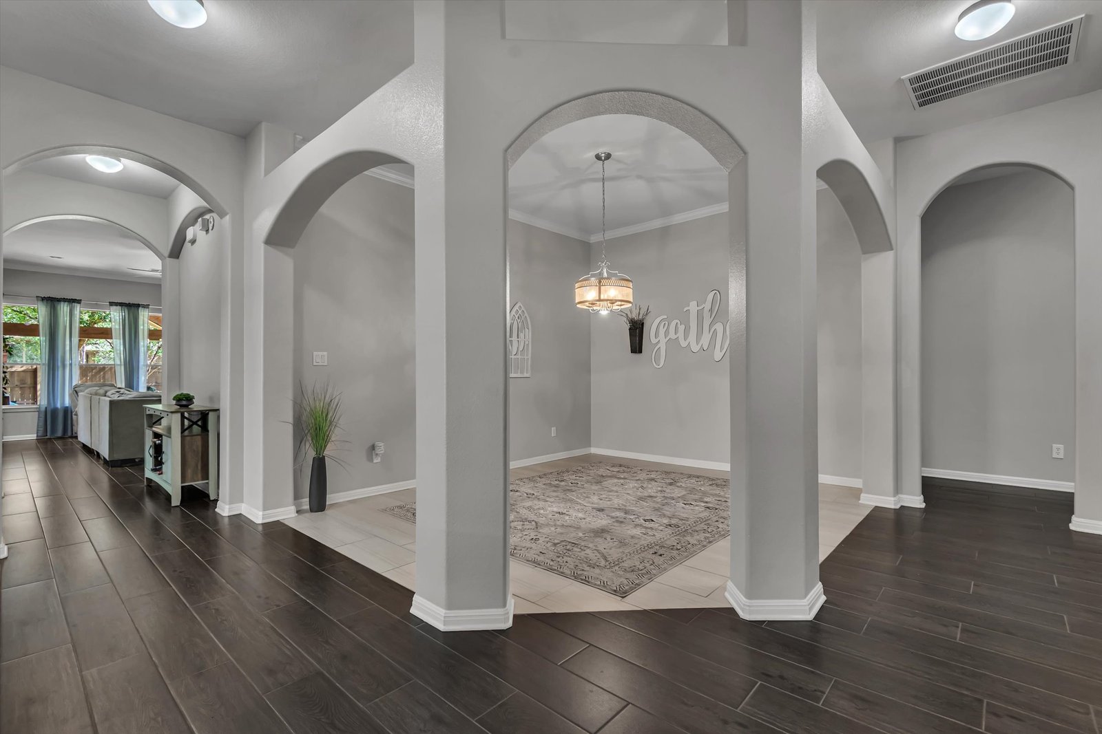 Flexible room off the entry at 13817 Glen Mark Dr